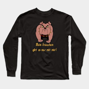 Woman Shirt - Bulldog Long Sleeve T-Shirt